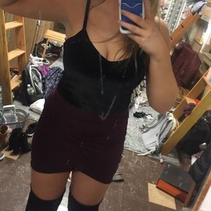Velvet tank top